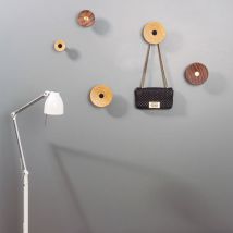 Zoot Hanger D60 Noir + Chêne - zoot - Supports muraux décoratifs