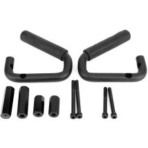 Zoternen Accessorio per maniglia anteriore per auto in lega di alluminio, adatto per Wrangler JK 2/4 porte 2007-2019