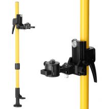Zoternen - Barre de support de nivellement de ligne réglable,support télescopique,support extensible de levage de filetage 1/4'',hauteur maximale de