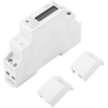 Elektronischer KWh-Energiezähler, digital, lcd, 220 v, einphasig, Din-Schiene, 5–30 a - Zoternen
