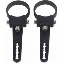 Zoternen - Morsetti per staffa di montaggio per tubo di alluminio da 2 pollici per tubo di alluminio led per camion per auto fuoristrada