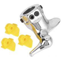 Reifenmontiermaschine Kopf 30mm Motorrad Demount Stahl Reifenmontage Demount Zubehör mit 3 Gummipads Reifen Montiermaschine Montagekopf