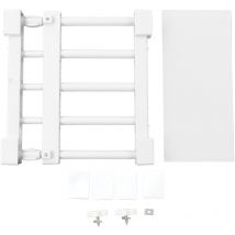 Zoternen - Scaffale per tensione dell'armadio Scaffale divisorio espandibile senza chiodi per armadio guardaroba Lunghezza 23-30 cm / 9,1-11,8 pollici