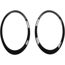 Scheinwerferrahmen-Zierleiste, glänzend schwarz, für Cooper Clubman F54 s jcw 2015–2022, 2 Stück - Zoternen