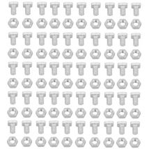 Set di accessori per utensili da 50 bulloni in alluminio da 50 pezzi per serra - Zoternen