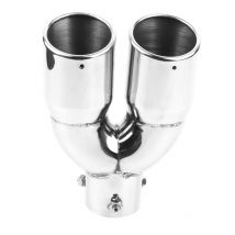 Tuyaux d'échappement, yacht gonflable petit volume facile à installer pour la mise à niveau d'embouts de silencieux solides et robustes, voiture de