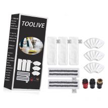 Zubehör für Karcher Easyfix SC2 SC3 SC4 SC5 Mikrofaser-Hauben, Wischtücher, Runddüsenbürsten für Dampfreiniger, Ersatzteile