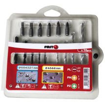Zubehörkoffer Mit Bits Und Bohrern (16 Stck.) - Diager Coffret First