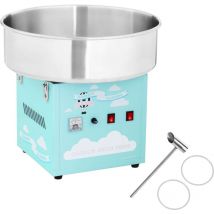 Zuckerwattemaschine Zuckerwattegerät Automat Candymaker 52 Cm 1200 W Türkis