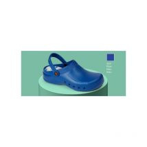 Zuecos sanitarios con celdas antideslizantes en la suela Dian EVA PLUS 44 Azul