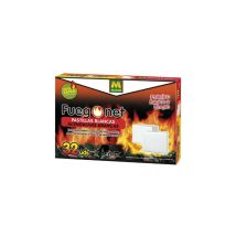 Anzündtabletten für Kamin – 32 Stück – geruchlos – hohe Wärmekapazität – Fuego Net