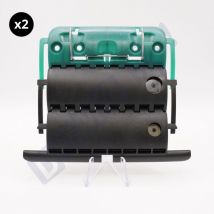 Zurfluh Feller - Lot de 2 attaches rigides pour tablier de volet roulant – Verrous anti-soulèvement robustes avec 2 maillons cliksur zf H875E pour