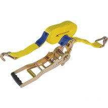 Zurrgurt 2-teilig Spanngurt mit Ratsche ideal zur Ladesicherung Ergo 5000kg - 10 m