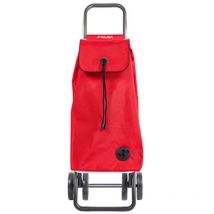 Zusammenklappbarer Einkaufswagen imax logic 2+2 4r mf rot imx305 Rolser