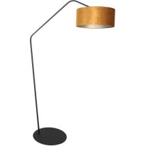 Anne Lighting - lámpara de pie - ZigZag - dorado negro - metal -