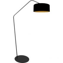 Anne Lighting - lámpara de pie - ZigZag - negro - metal - lámpara