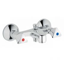 Zweigriff Badebatterie classic-line mit automatischer Umstellung