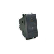 Edelsteinkompatibler zweipoliger schalter vimar plana 14015 16a schwarz -602n