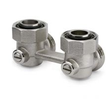 Zweirohr-H-Ventil, Eckmodell, 3/4'F-Anschlüsse APM 346CP 020 3/4' x 3/4' ek