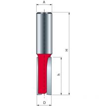 Zweischneidiger gerader Bohrer Freud 16 H38,1/76,1 Q12 Z2 - F03FR01544 -12-14012P