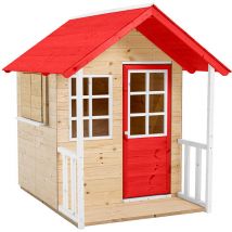 Lolla Kinder Spielhaus für den Garten Holz - Zwerkules