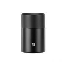 Zwilling - Recipiente térmico para alimentos, cuenco integrado, aislamiento de doble pared, incluye cuchara, 700 ml, altura: 17 cm, negro, pequeño