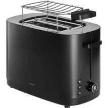 Zwilling - Tostador con accesorio para panecillos, 2 ranuras corto Negro eu Enfinigy Negro