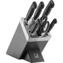 Four star 35148-507-0 Küchenmesser-/Besteckblock-Set 7 Stück(e) Grau - Zwilling
