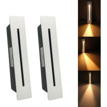 Zxpasra - Ineasicer led Encastré Escalier Lumière Étape Lumière 3W 220 v Intérieur Coin Applique Murale Étape Décoration Lampe Couloir Escalier Lampe