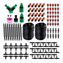 Zxpasra - Ineasicer Système d'irrigation Jardin, Kit d'irrigation Goutte, Kit d'irrigation Goutte à Goutte Automatique avec 20m Tuyau, Kit arrosage