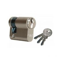 City-Halbzylinder iseo 30x10mm Messing vernickelt - vielfältig V03 KCF005503 - 520930129V03