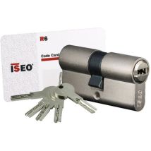 Zylinder Isr6 3030mm - Vernickelt - 5 Schlüssel + Karte - V09