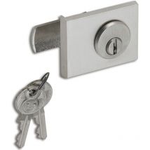 2976 Zylinder-Hebelschloss Schließweg 1 Sperre bn 0101, Messing matt - Junie