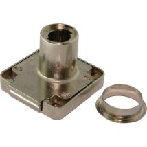 Zylinder Kastenschloss (Schubladenschloss) 1280 Lade, Zamak vernickelt - Hekna