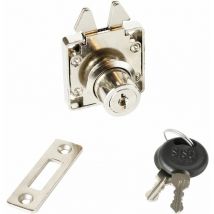 SISO Zylinder Rollladenschloss 855, Stahl vernickelt