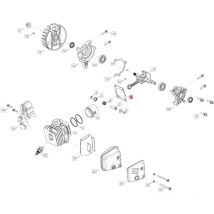 Zylinderdichtung original blue bird Kettensäge CSP280T - csp 280TC CSP280T-08