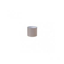 Fabrilamp - Happy Pinza Zylindrischer Lampenschirm Leinen Grau 14dx14dx13h - Fab 176331428