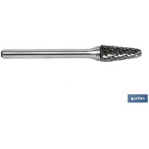 Cofan - Konischer Rotationsfräser mit 6 mm Radius.