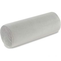 Zylindrisches Kissen zum Schlaf, das gepolstert und mit Polychon -Anti -schwebender Polyester bedeckt ist - Grey - Grey