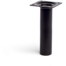 Zylindrisches Stahlbein in Schwarz, Mod. 401g. ø3x15cm 2-401g.150,03 REI