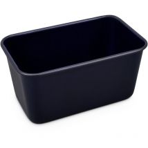 E980199 Teglia per Pane Antiaderente, 1.5L, Acciaio al Carbonio, Blu Scuro, Stampo Plumcake, Stampo da Forno Rettangolari Riutilizzabili, Lavabili in