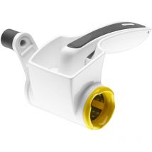 Käsereibe Classic 13 x 9 x 15,5 cm weiß