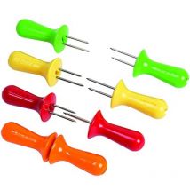 E40001 Porta pannocchia di mais, Assortimento di colori, Set di 4 - Zyliss