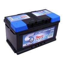 Steco - Batterie 12V 80Ah 780A 478 - Ce produit de marque est neuf.