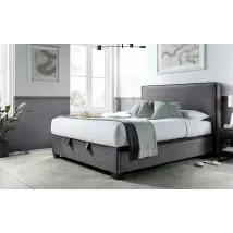 Novo Newbella Ottoman Bed Frame, Double, Vogue Grey