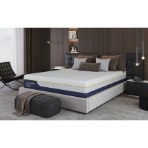 Luna 4000 Plush Gel Memory Pocket Hybrid Mattress, Single