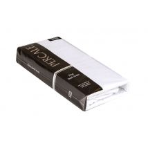 Percale Extra Deep Fitted Sheet, Single, Grey