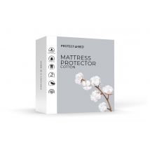 Protect A Bed Cotton Mattress Protector, Small Double