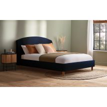 Silentnight Evana Upholstered Bed Frame, Superking, Silver