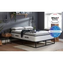 SleepSoul Space 2000 Pocket Memory Pillow Top Mattress, King Size